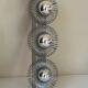 Sconce springs 3 vintage lights design 70s