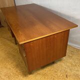 Mid-Century Retro Vintage Teak Desk – 1960s Danish Design