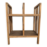 Etagère administrative bois brut 1930