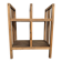 Etagère administrative bois brut 1930