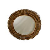 Miroir en bambou
