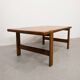 Vintage Danish coffee table in solid teak.