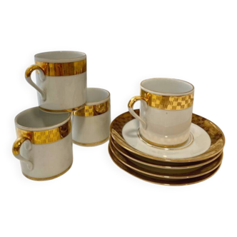 Chinese porcelain cups and saucers