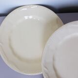 Set of 4 vintage flat plates from Moulin des Loups and St Amand 210369
