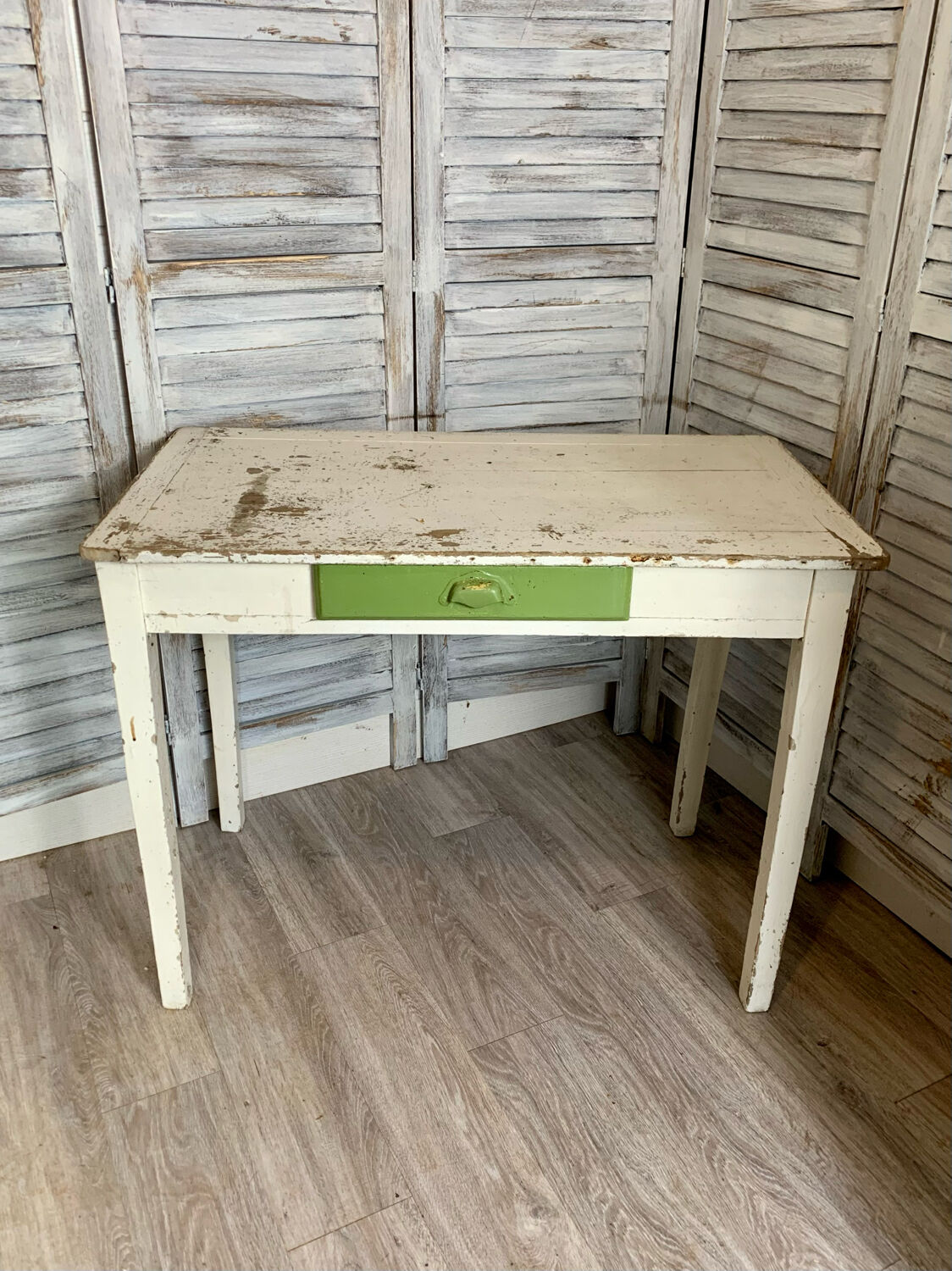 Vintage farmhouse table