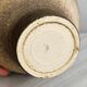 Small vintage cup in rustic glazed stoneware