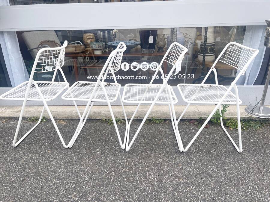 ted net chairs - vintage IKEA, N. Gammelgaard