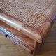 Rattan bedside table from the 1970s-80s.