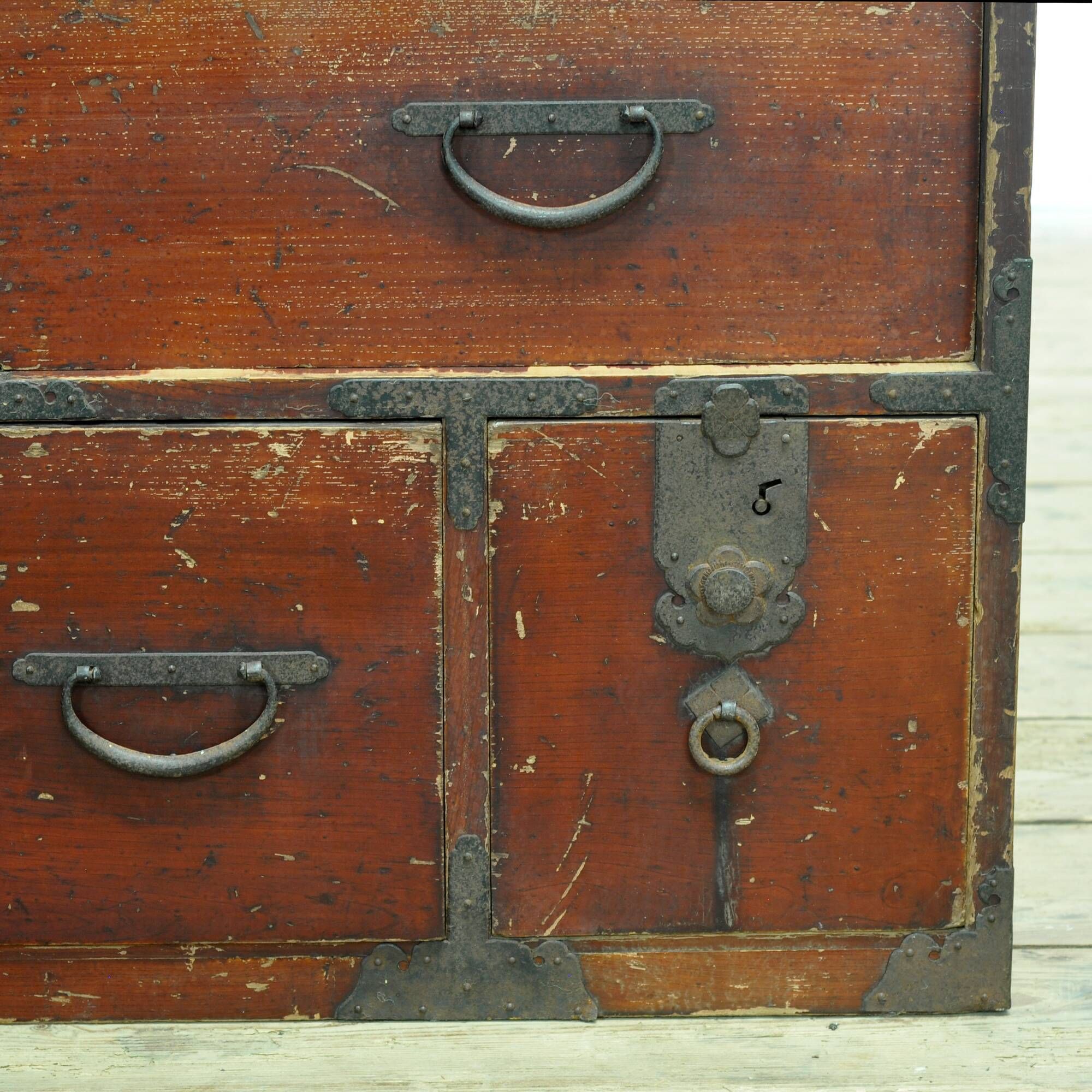 Japanese Tansu chest of drawers, circa 1870