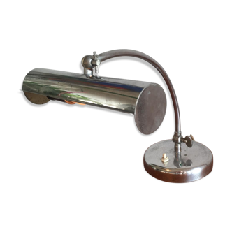 Vintage desk lamp in chrome