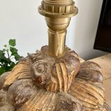Le dauphin wooden lamp