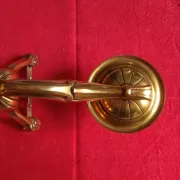 Old gilded wall light