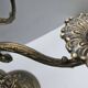 Antique patinated bronze chandelier