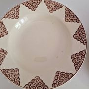 Set of 12 Deep Plates Saint Amand Model 4054