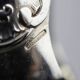Christofle sugar tongs in silver-plated metal, Louis XV style, 19th century
