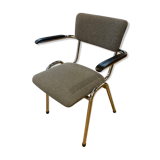 Gispen Bauhaus 207 chair with grey armrests