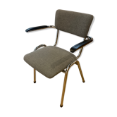 Gispen Bauhaus 207 chair with grey armrests