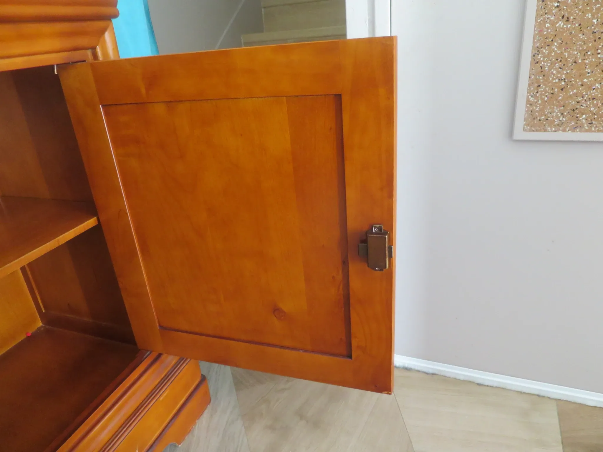 Louis Philippe buffet - 2 drawers - 2 doors - cherry wood - solid wood - dowelled