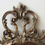 Large baroque mirror rockery 82x50cm