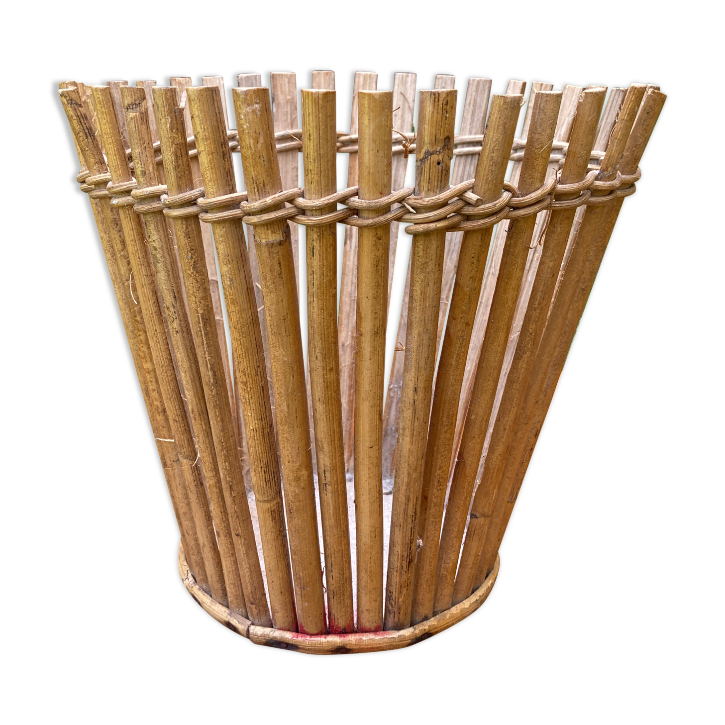 Rattan pot cover