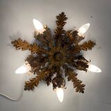 Tole Florentine Vintage Flushmount