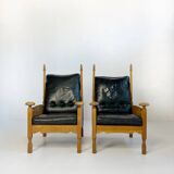 Throne armchair vintage design from 1950’s