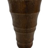 Vintage umbrella holder wooden basket storage 1960 minimalist design