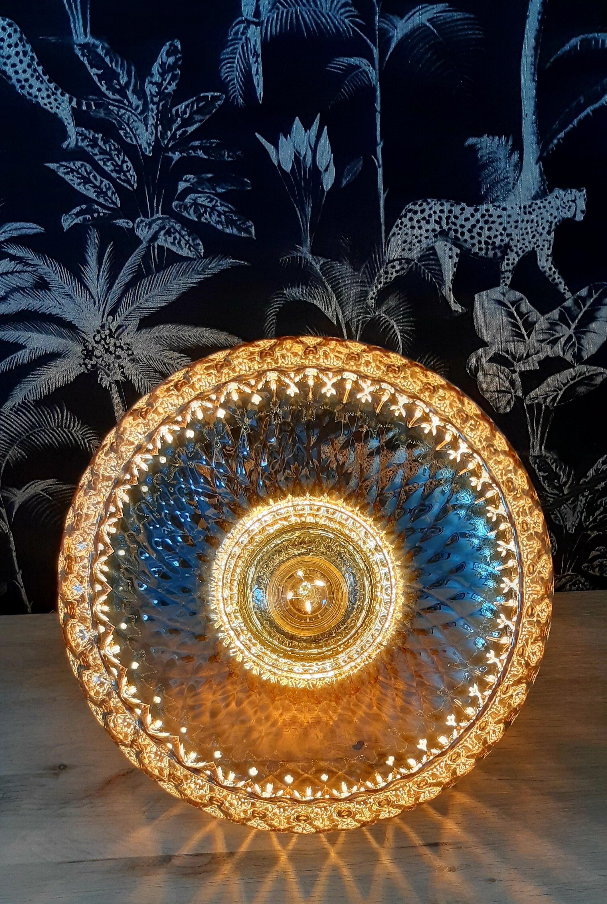 Amber vintage hanging