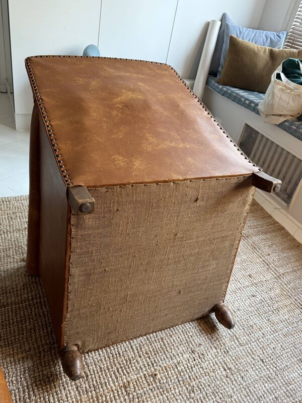 Paire de Fauteuils Club en Imitation Cuir