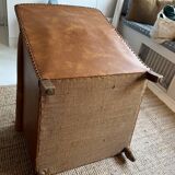 Pair of Club Armchairs in Imitation Leather