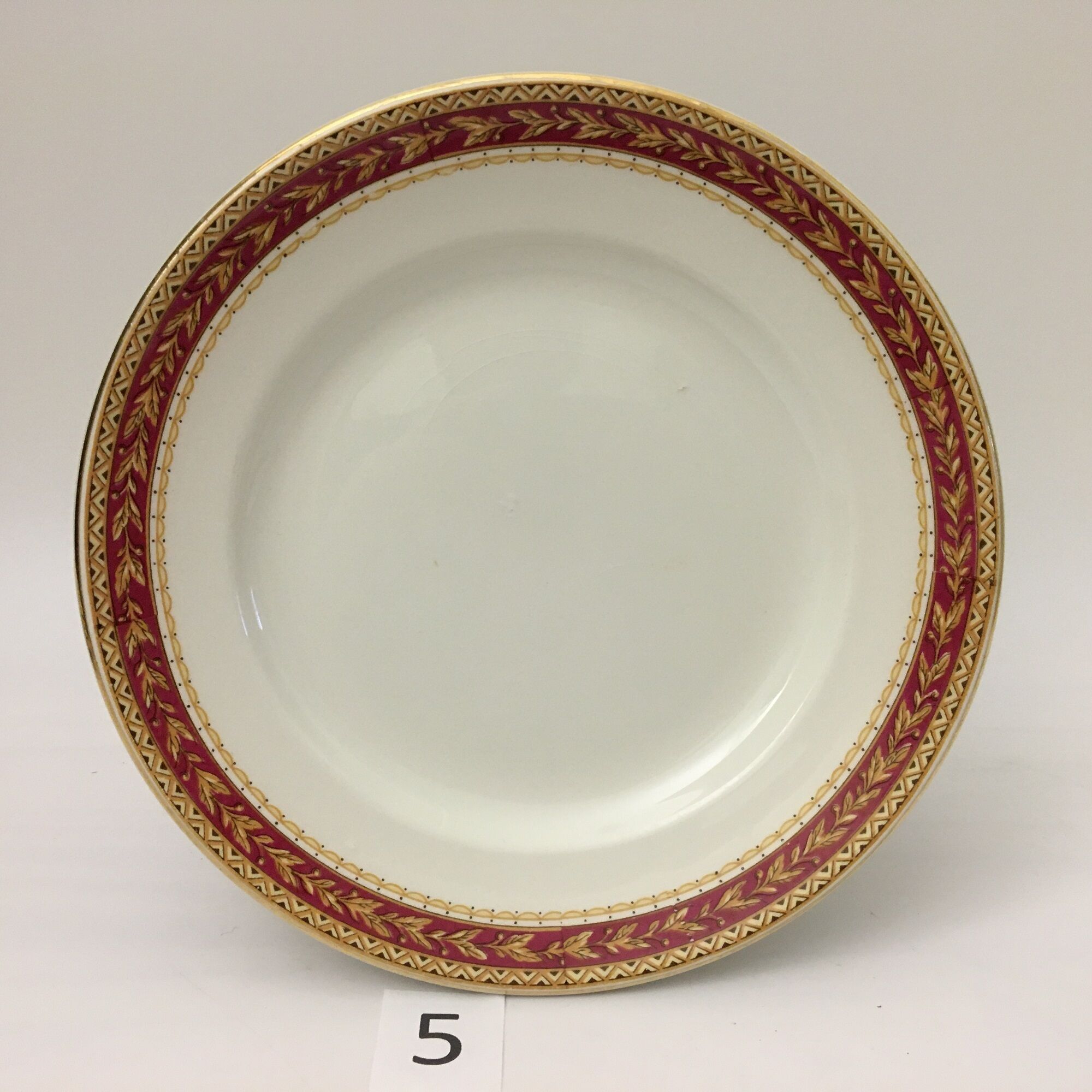 Set of 6 Dessert Plates "Britamic Lifelong Ironstone England"