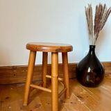 Vintage pine stool