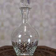 Vintage Crystal Liquor Decanter, 1930s