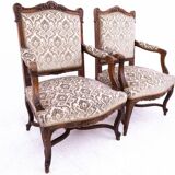 Paire de fauteuils, France, vers 1900