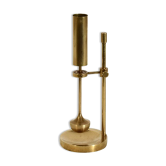 Brass gyro candle holder Ilse Ammonsen, Denmark 1950