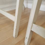 Set of 4 Vintage Wooden Folding Lounge Chairs: Beige Fabric, STOL Kamnik 1970