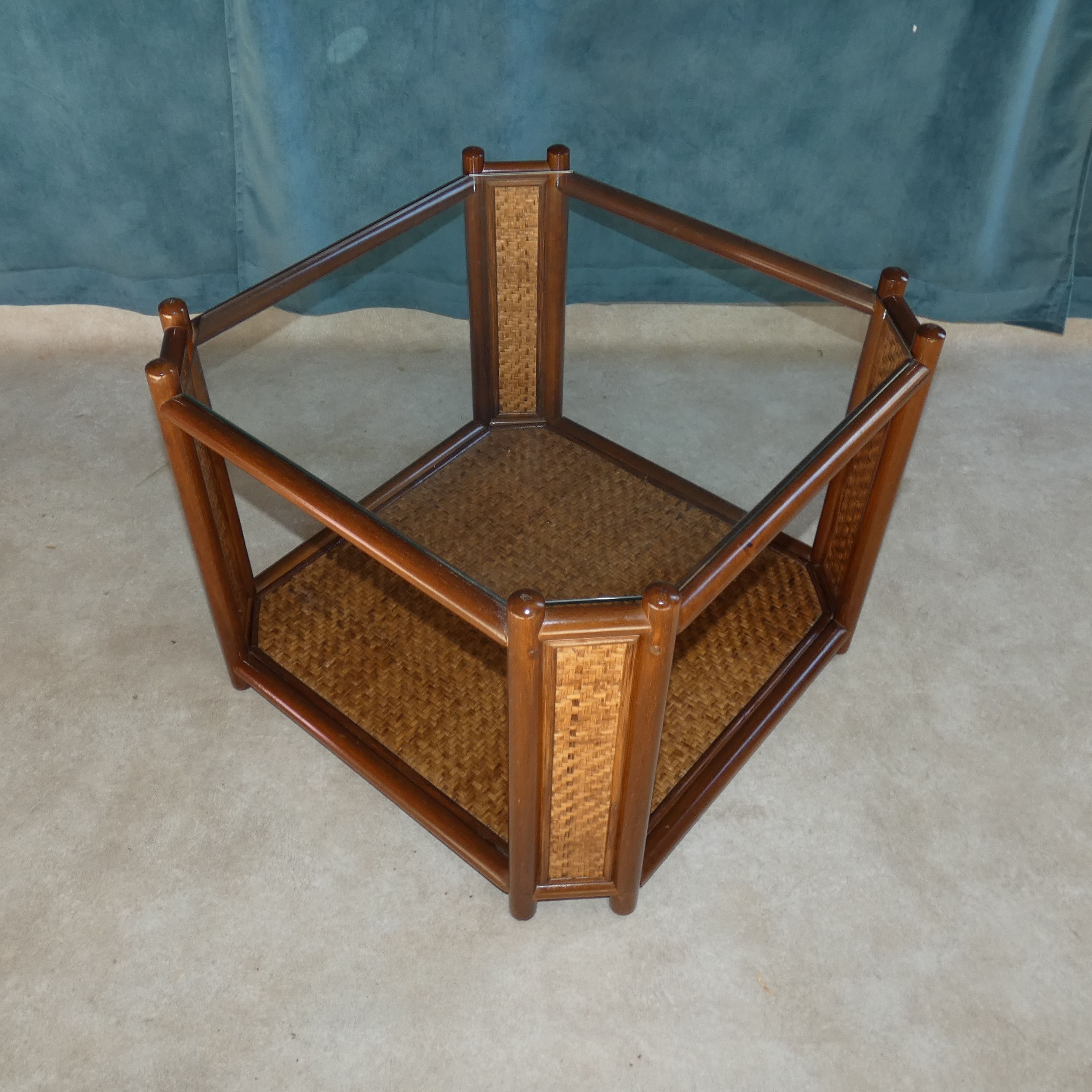 Coffee table bamboo