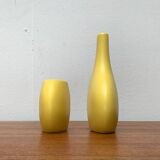 Set of 2 minimalist postmodern Italian vases by Bel Mondo, 1980s.