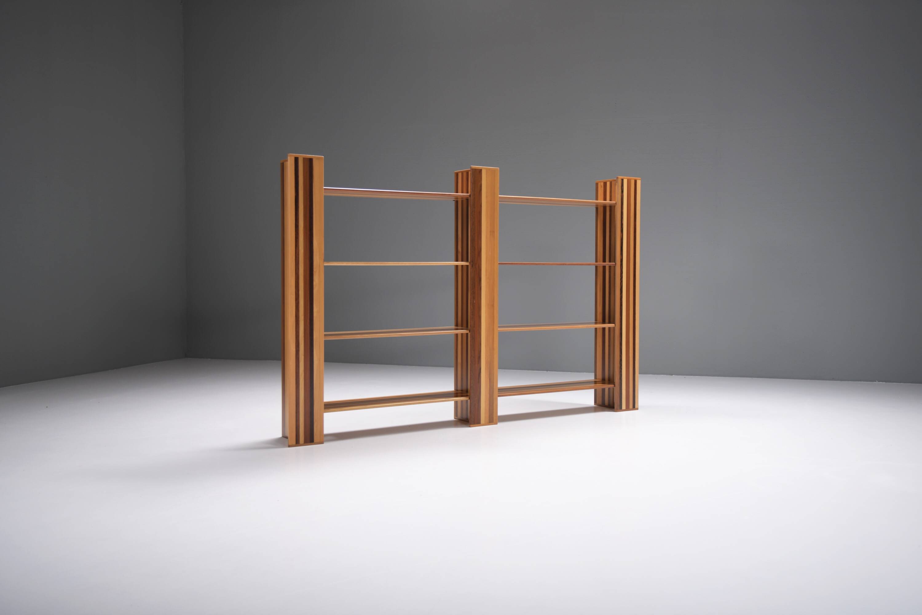 MOP bookcase / room divider by Afra e Tobia Scarpa for Molteni Italy