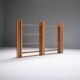 bibliothèque MOP / séparateur de pièce par Afra e Tobia Scarpa pour Molteni Italie
