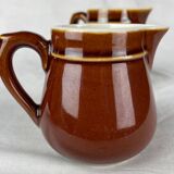 Set of 2 ceramic milk pots