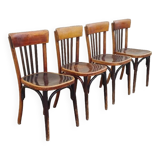 Set of 4 Baumann bistro chairs