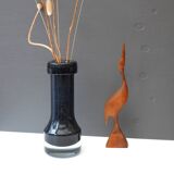 Modern Scandinavian art glass vase from Borgström Åseda