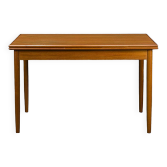 Vintage extendable teak dining table, Denmark, 1960s