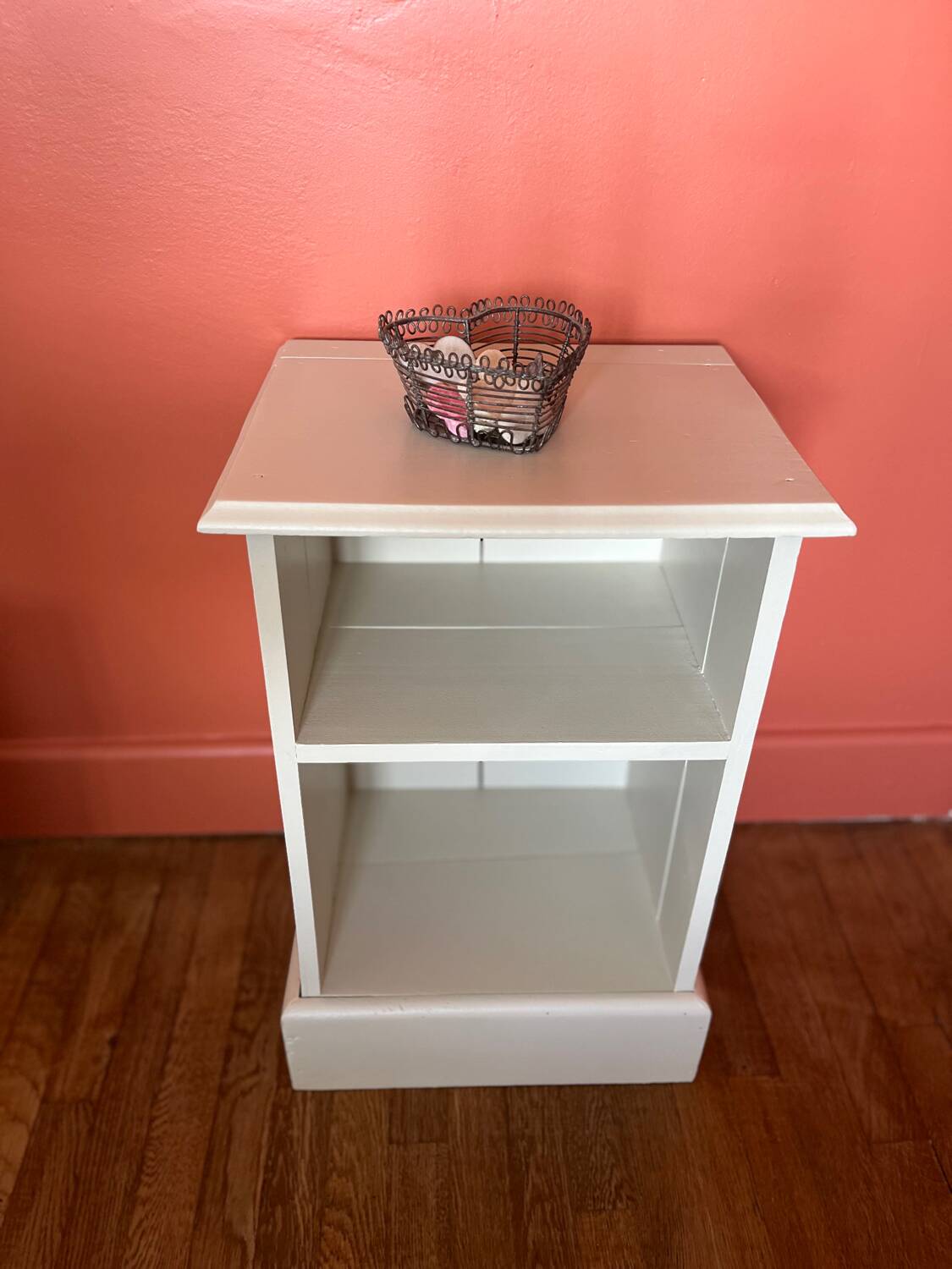 Antique bedside table refurbished