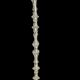 Murano crystal glass floor lamp