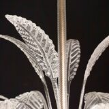 Luxury Barovier & Toso Chandelier, Murano Pulegoso Glass, 1950s