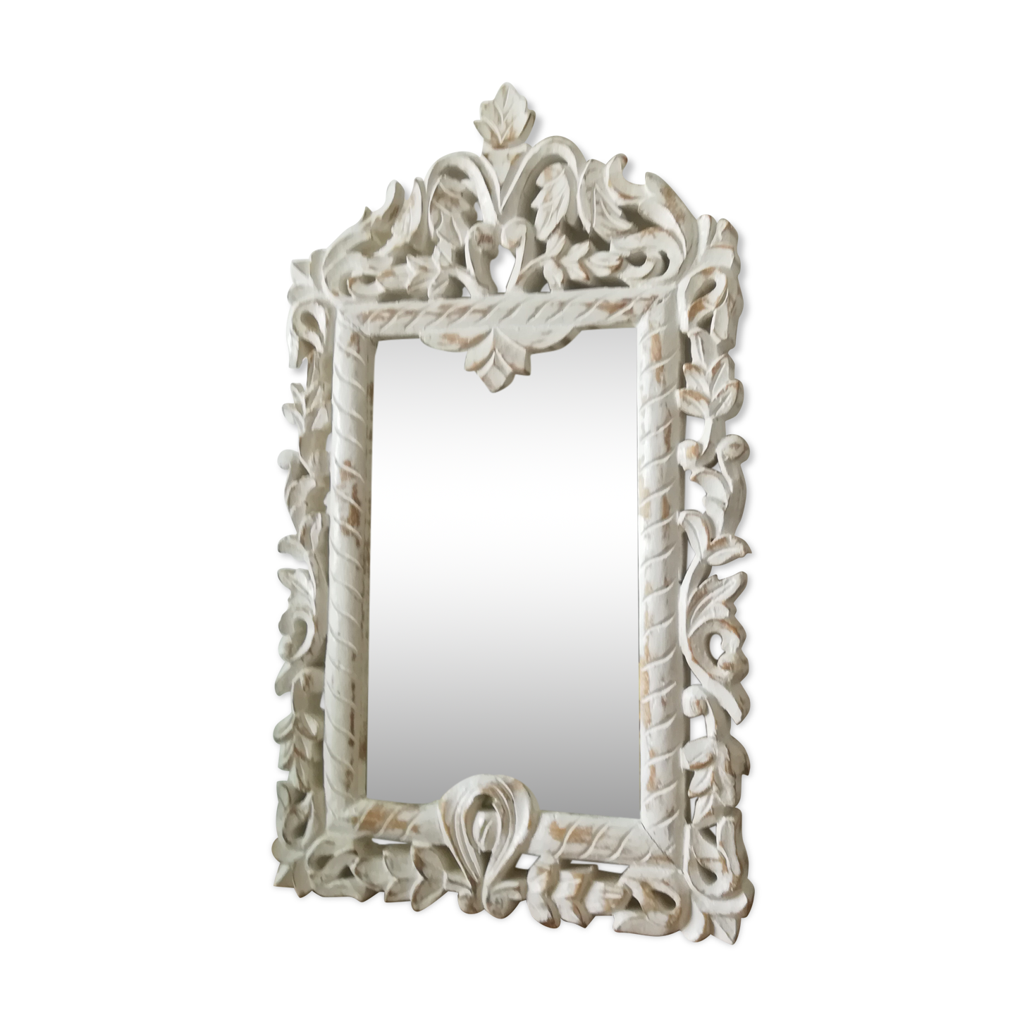 Miroir bois  28cmx17, 5cm