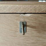 Vintage secretary with compass feet renovated