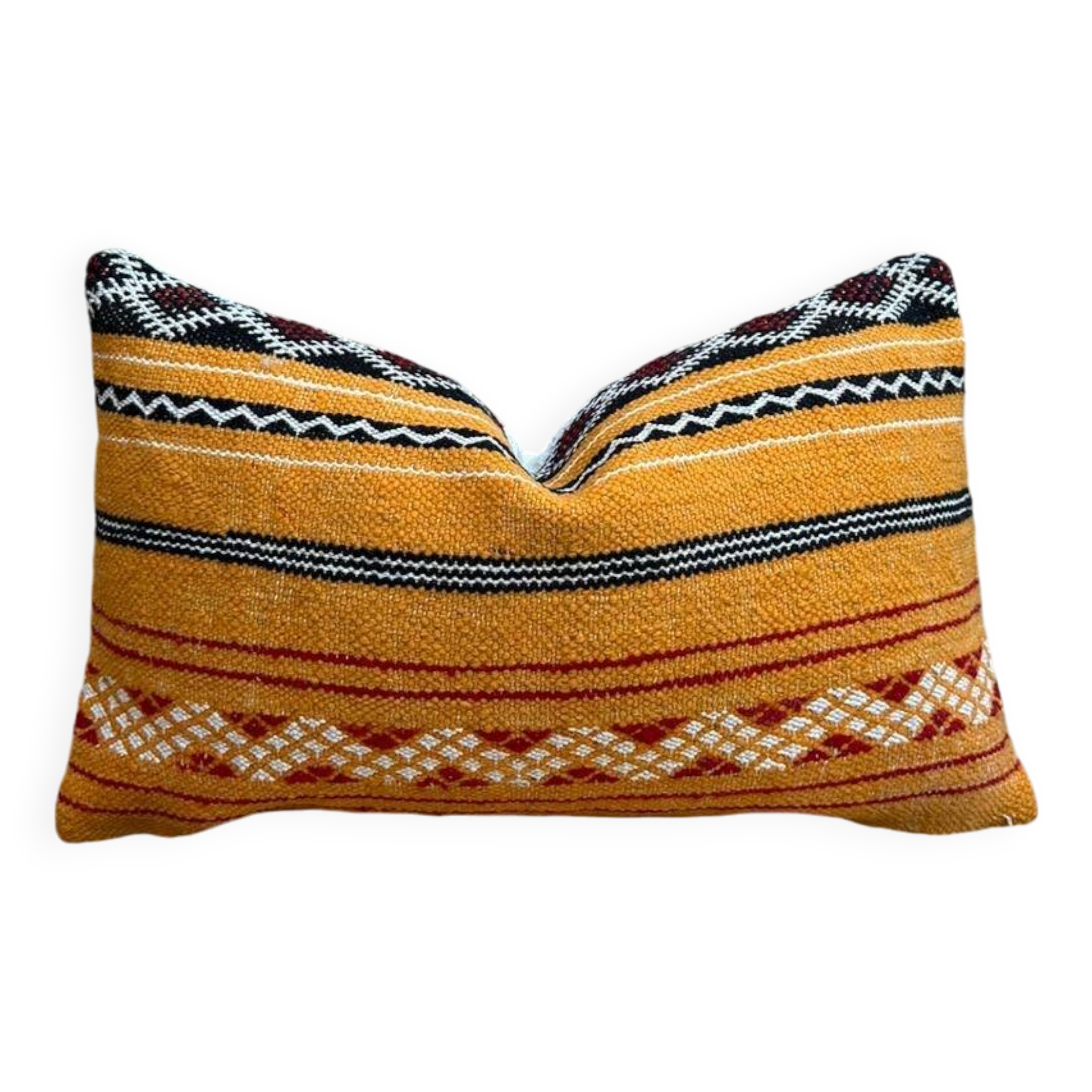 Vintage Moroccan Berber Wool Cushion Cover